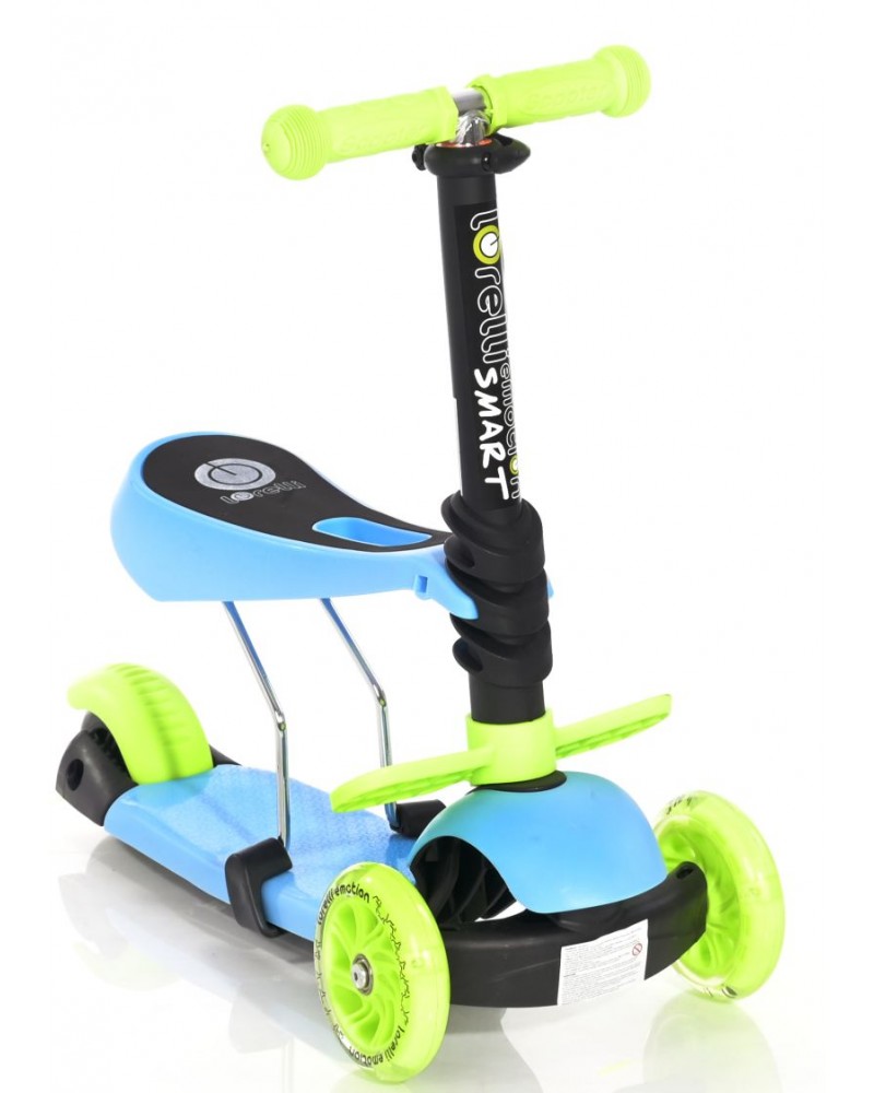 Patinete infantil con asiento SMART de Lorelli