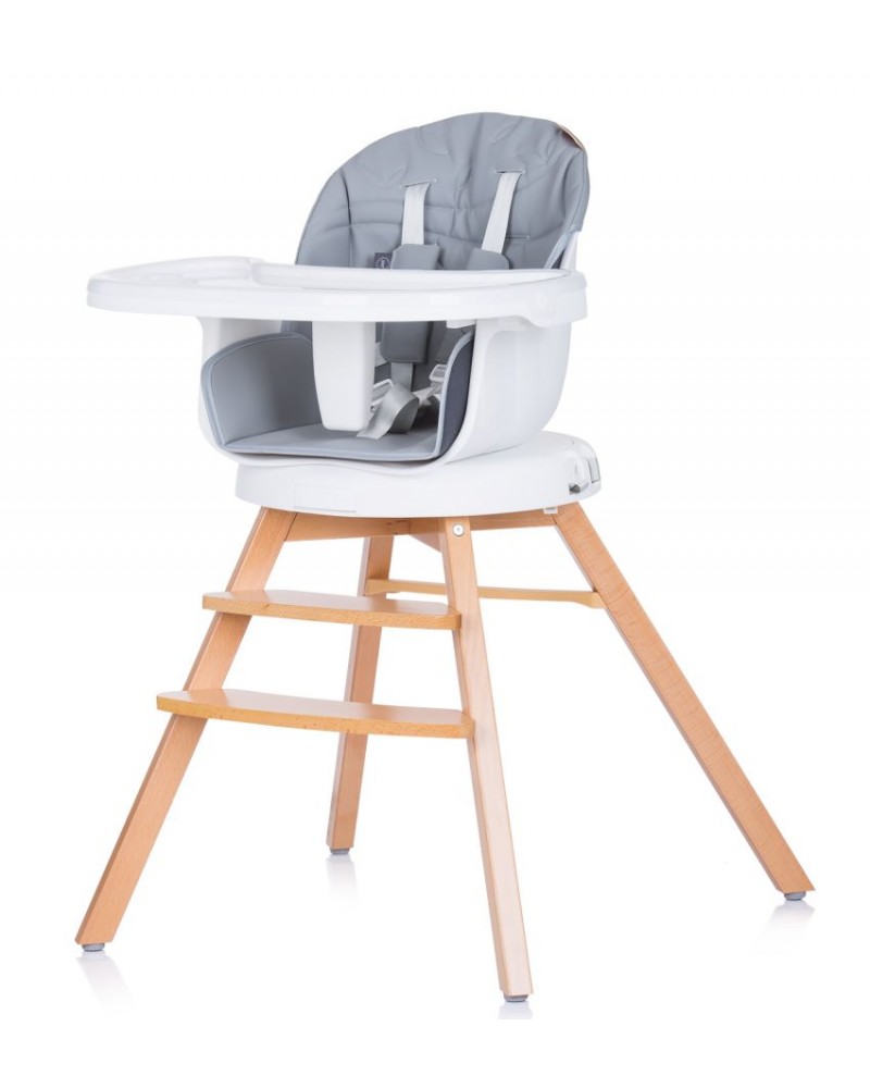 Rotto 3 In 1 Latte Chaise Haute En Bois Pivotante Avec Siege Rotto 3 In 1 Latte Chaise Haute En Bois Pivotante Avec Siege