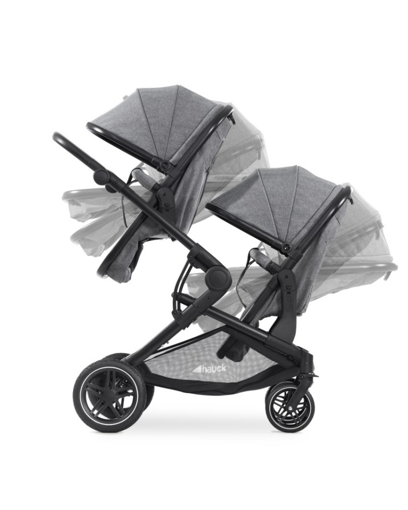 Cochecito de bebé gemelar Baby Active Twinni tandem