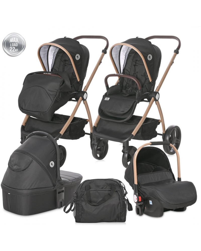 Bolso para Carrito de Bebé Mochila de Pañales con Cuna Extensible