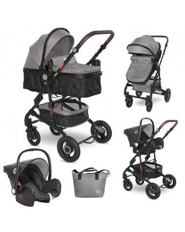 BEBELISSIMO - Carrito de Bebé Tres Piezas 3 en 1 - Silla de Paseo