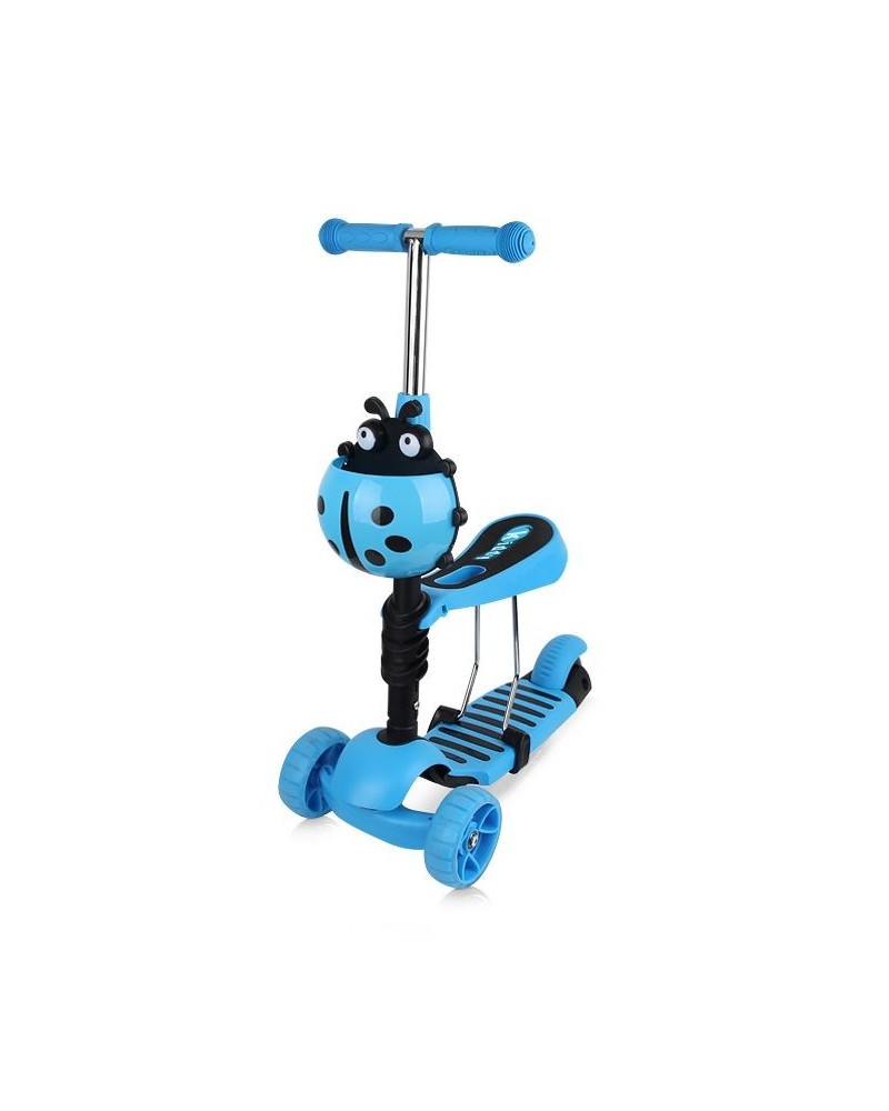 Patinete Evolutivo Con Asiento Kiddy Evo Ocean en Planeta Huerto