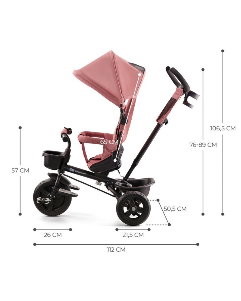 Triciclo Aveo de Kinderkraft. Comprar a precio online