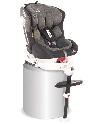 Silla de Coche Grupo 0/1/2/3 con Giro 360º e Isofix Mundo color Negro -  Caretero - Shopmami