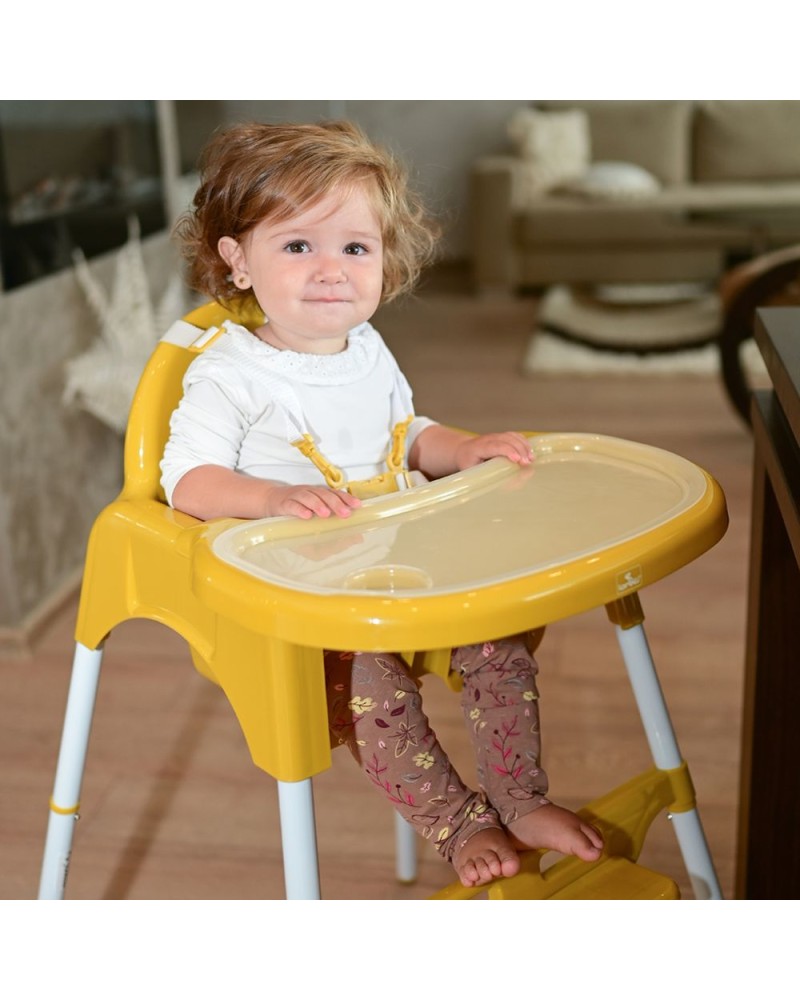 Trona de bebé AMARO convertible en silla, Lorelli