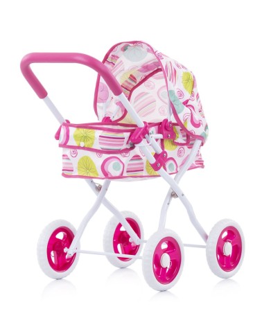 Multi Cochecito Para Niños Evolutivo Carrito Bici Niños Color Rosa