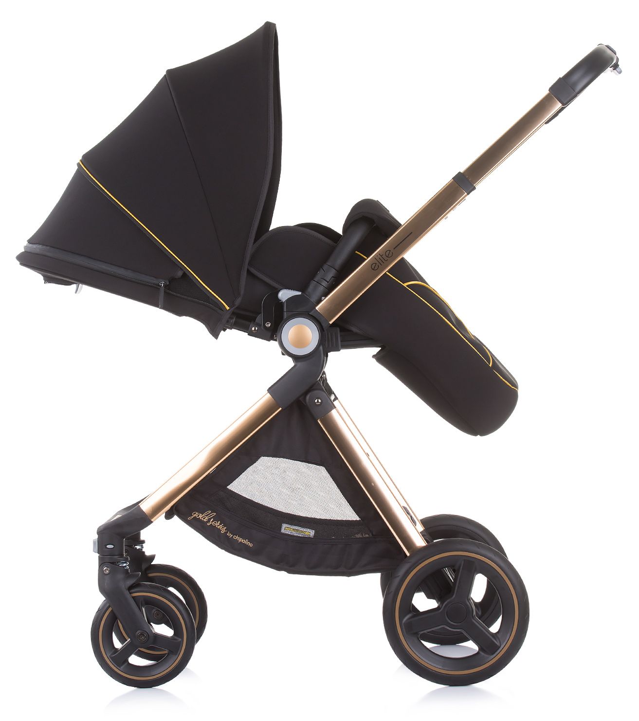 CARRITO PARA BEBES 3 PIEZAS ELITE 2021 CHIPOLINO - PEQUENENES