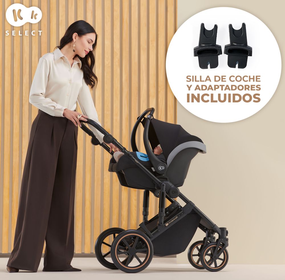 Carrito Bebé 3 en 1 Kindercraft Prime de segunda mano por 180 EUR en  Sabadell en WALLAPOP